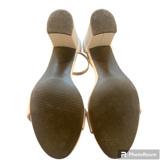 Cream Woman’s Sandal Heels Women’s Size 11 - Picture 5 of 5